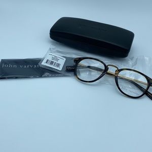 John Varvatos V372 Tortoise Ophthalmic Frame